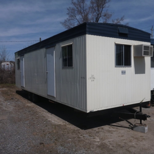 Custom construction trailers from Miller Office Trailers in Mississauga, Ontario