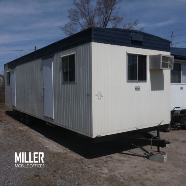 Efficient and durable mobile office from Miller Office Trailers in Mississauga, Ontario.