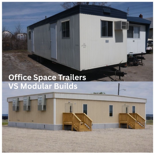Office Space Trailers vs. Traditional Modular Builds