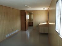 35x10 office trailer interior